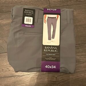 Banana Republic Men’s Flat Front Pants 40x34